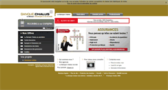 Desktop Screenshot of banque-chalus.fr