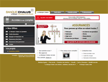 Tablet Screenshot of banque-chalus.fr